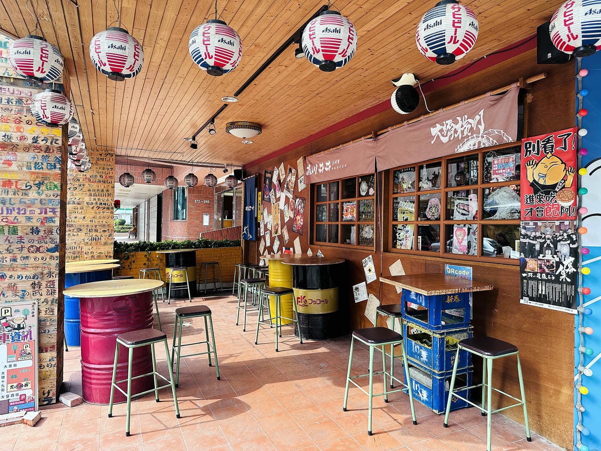 【森川丼丼大橋橫町】台中超浮誇系日式料理!必吃超狂『廣島牡蠣