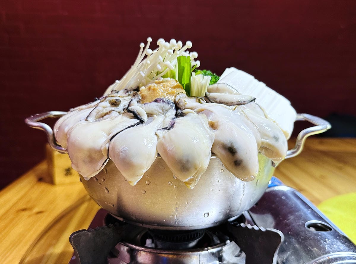 【森川丼丼大橋橫町】台中超浮誇系日式料理!必吃超狂『廣島牡蠣