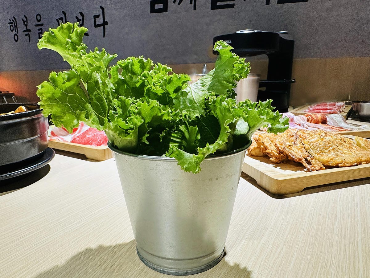 【燒桶子 韓食烤肉 桃園統領店】桃園必吃韓式料理,慶開幕送肉