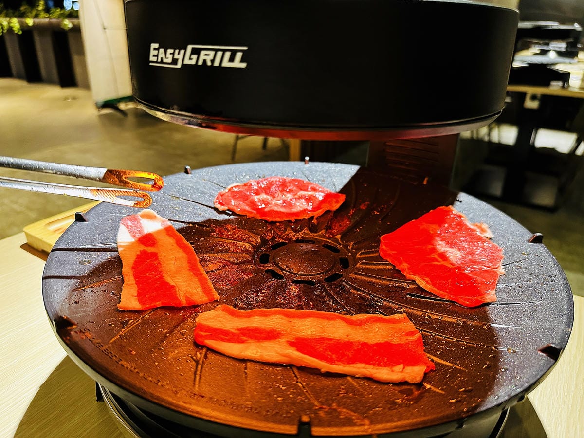 【燒桶子 韓食烤肉 桃園統領店】桃園必吃韓式料理,慶開幕送肉