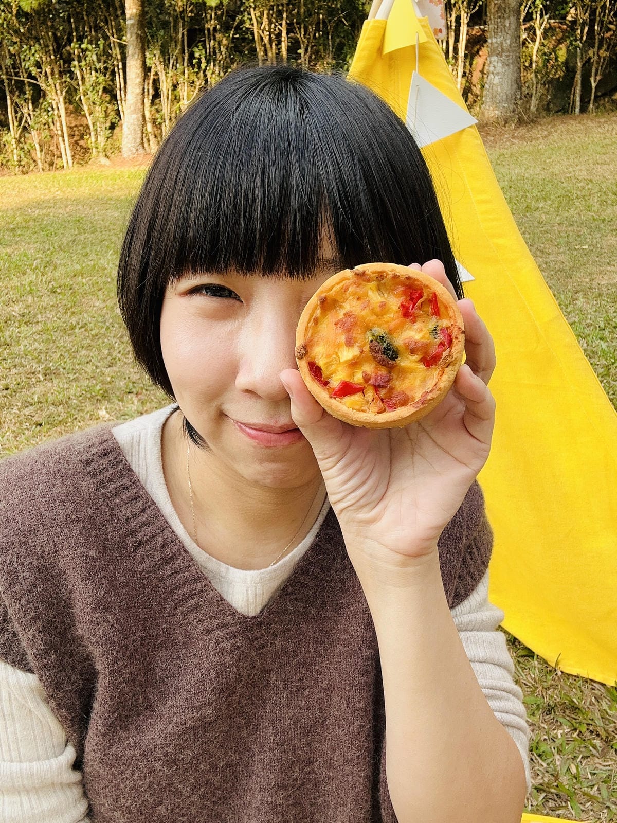 【蟬說:山中靜靜】台中酒桶山豪華秋冬露營,桂花弄帳篷區絕美景