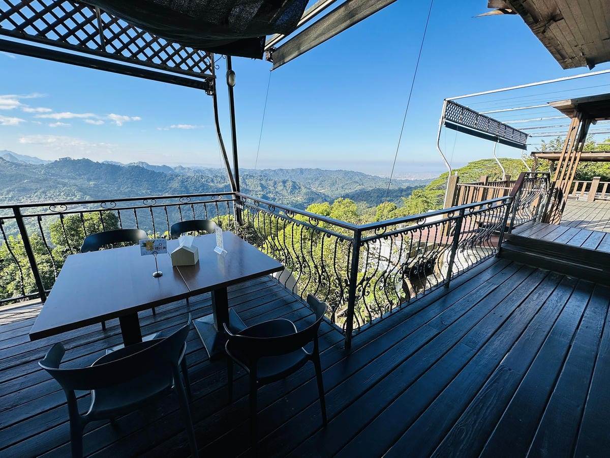 【蟬說:山中靜靜】台中酒桶山豪華秋冬露營,桂花弄帳篷區絕美景