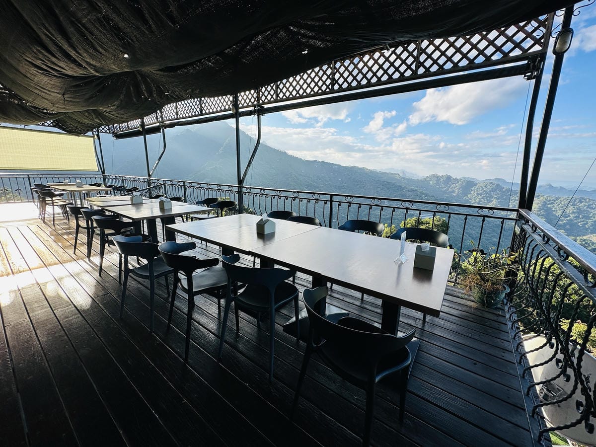 【蟬說:山中靜靜】台中酒桶山豪華秋冬露營,桂花弄帳篷區絕美景