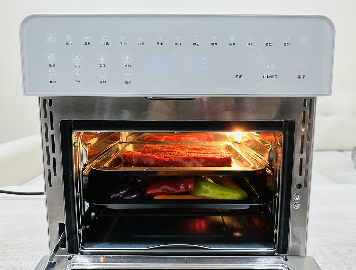 【SANSUI山水】15L旋風溫控智能氣炸烤箱SAF-588
