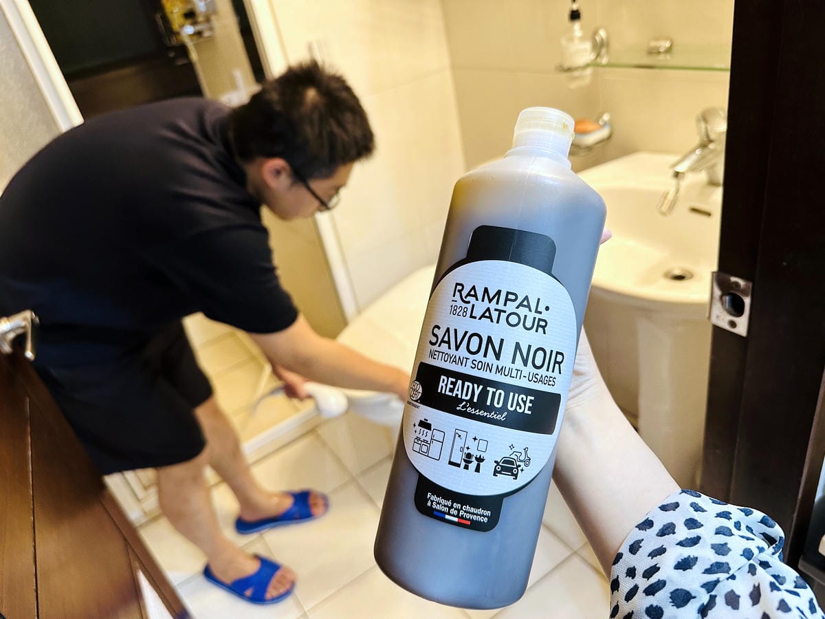 【南法香頌】法國原裝「歐巴拉朵 速潔橄欖油黑肥皂」,100%