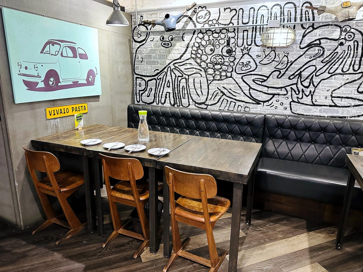 【苗圃義大利餐廳】基隆義式餐廳推薦!「基隆三寶全餐」融合基隆