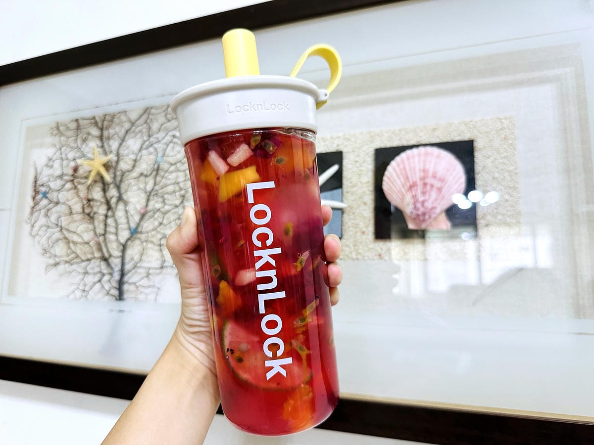 【樂扣樂扣LocknLock】嚼對FUN飲吸管杯,外帶手搖杯