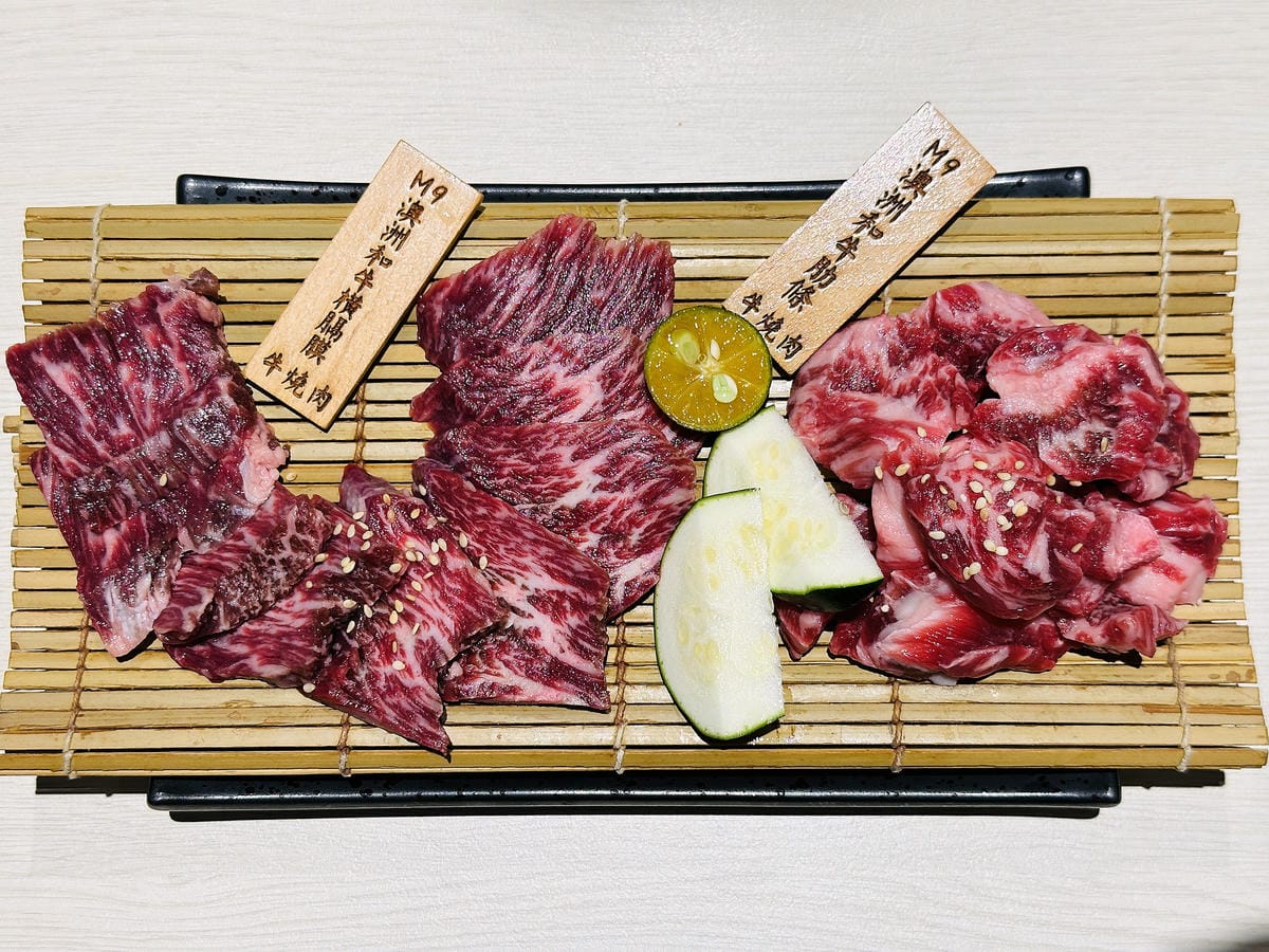 【牛燒肉Yakiniku】新北新店燒肉推薦!「豪華海陸雙人餐