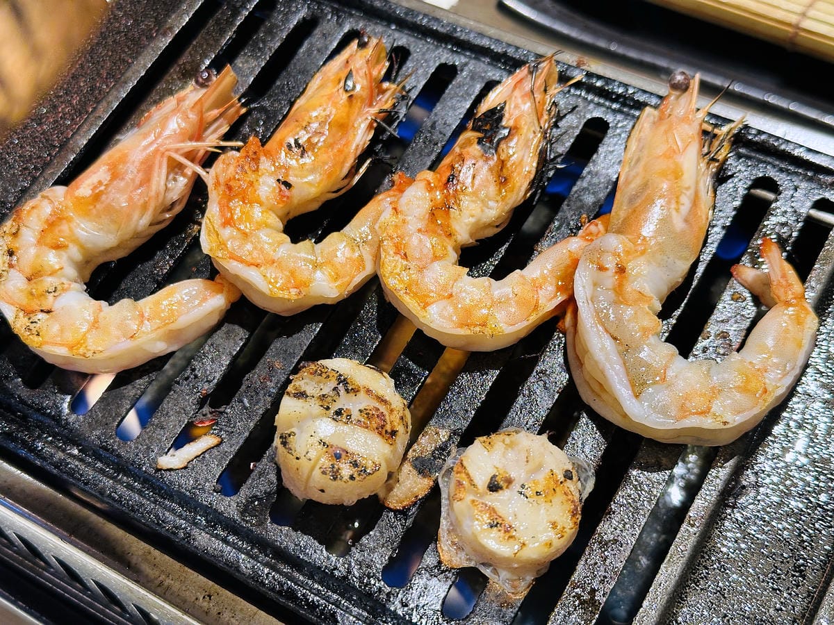 【牛燒肉Yakiniku】新北新店燒肉推薦!「豪華海陸雙人餐