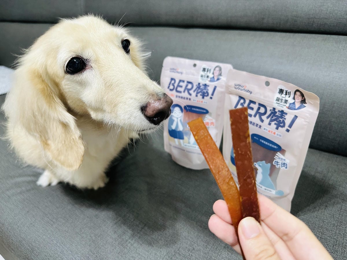 【汪汪寶貝】BER棒寵物機能零食開箱!狗狗零食推薦添加專利芽