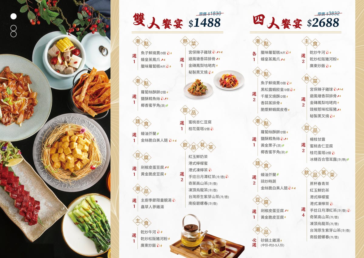 【點八粵 台北忠孝店】超人氣港式餐廳插旗台北!品嚐港式茶點和