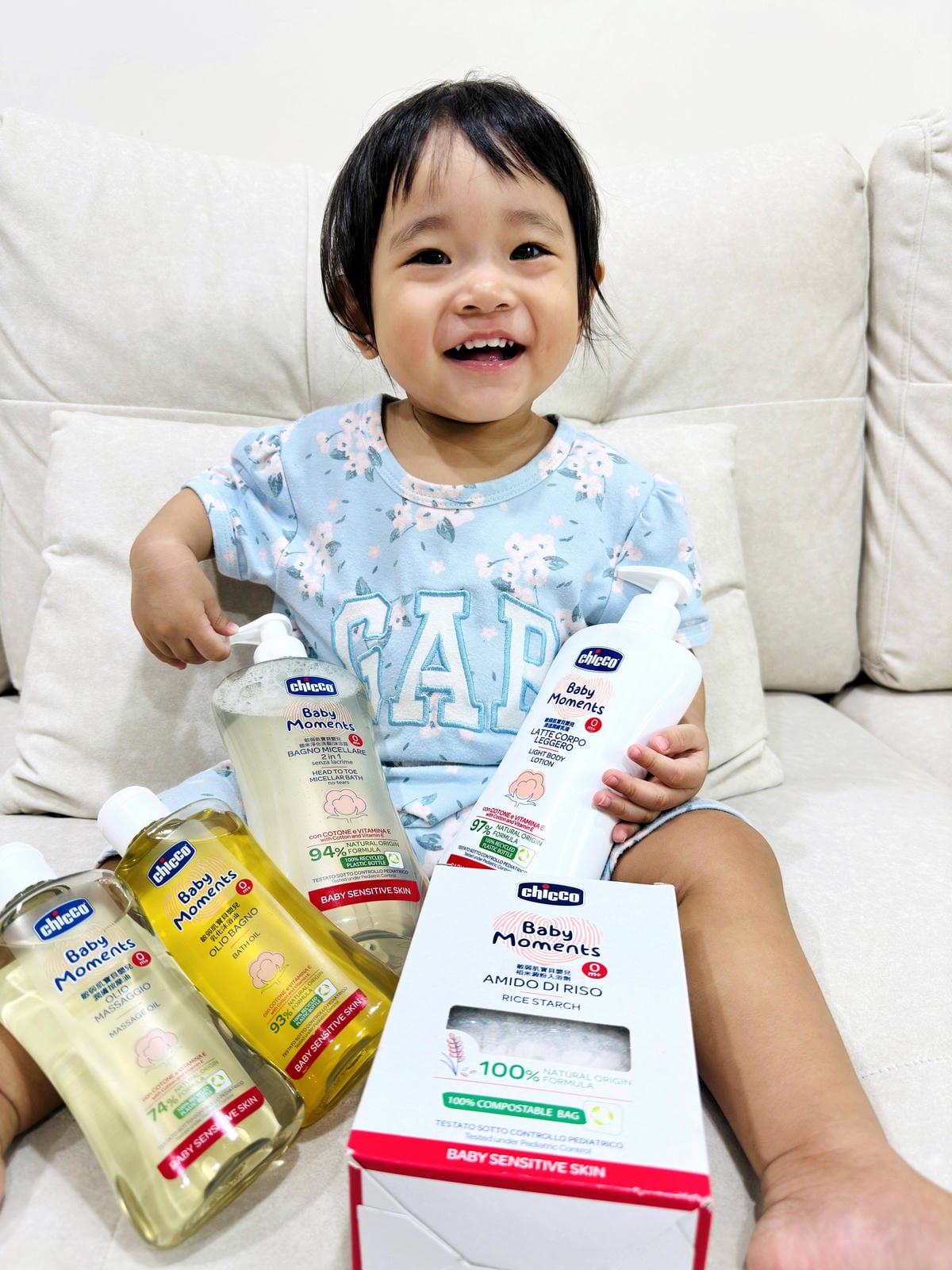 【Chicco】Baby moments敏弱肌寶貝嬰兒系列