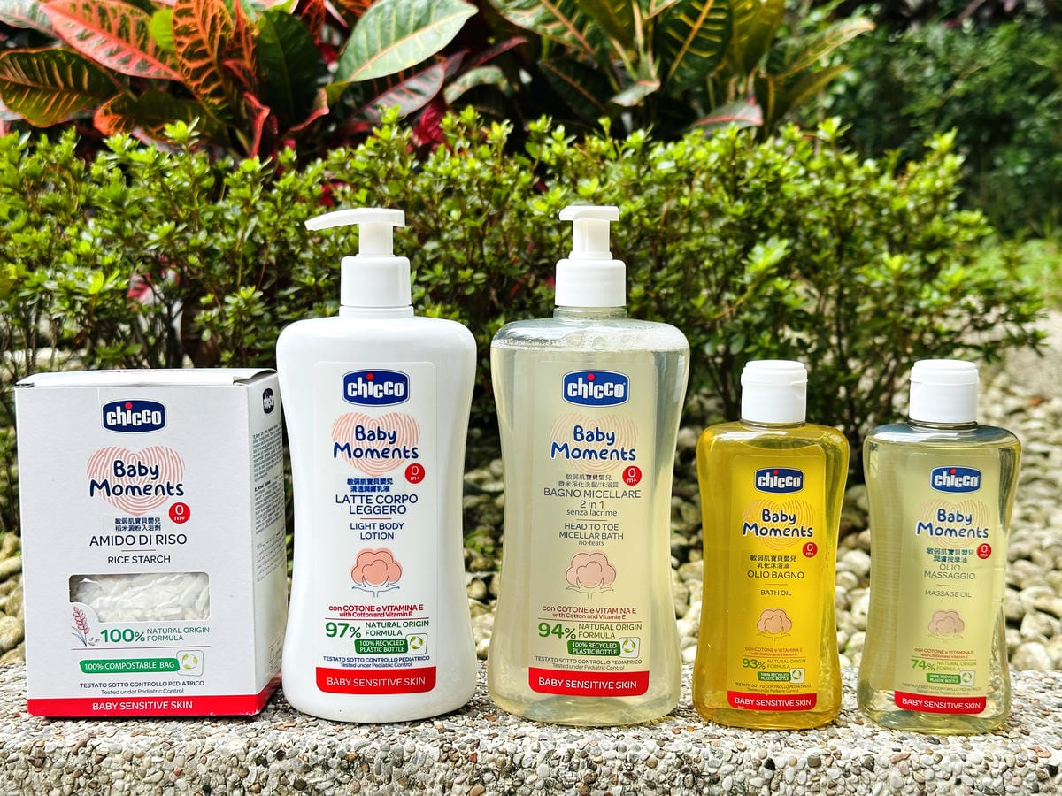 【Chicco】Baby moments敏弱肌寶貝嬰兒系列