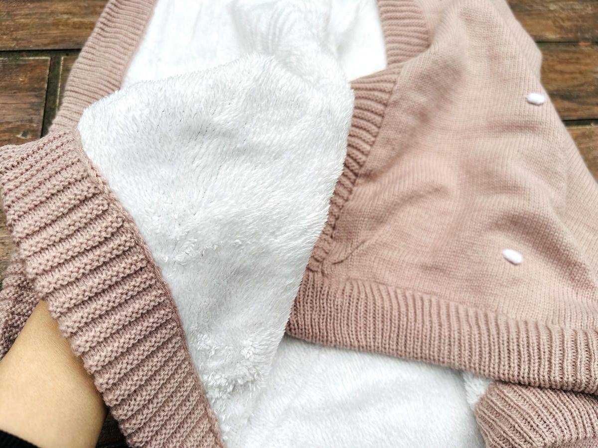 【奇哥】bimbidreams針織珊瑚絨雙面毯bimbid