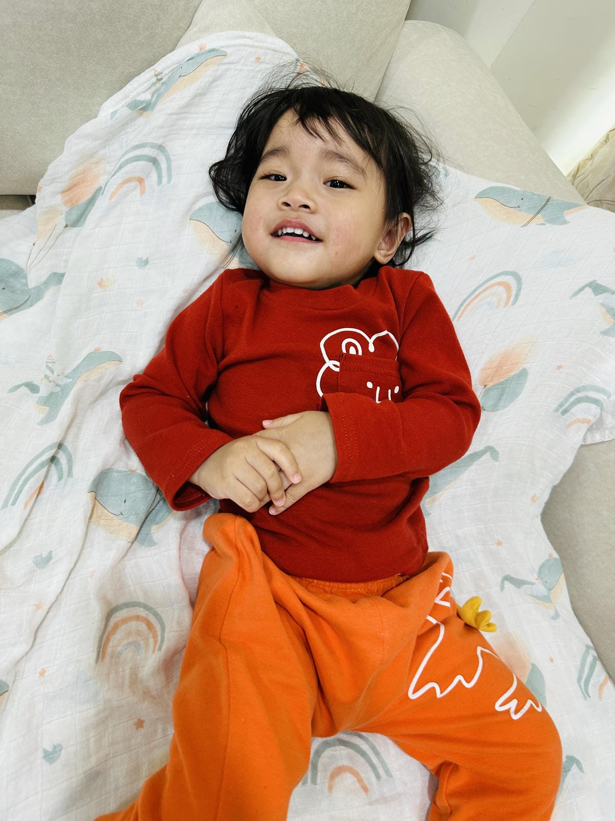 【奇哥】bimbidreams針織珊瑚絨雙面毯bimbid