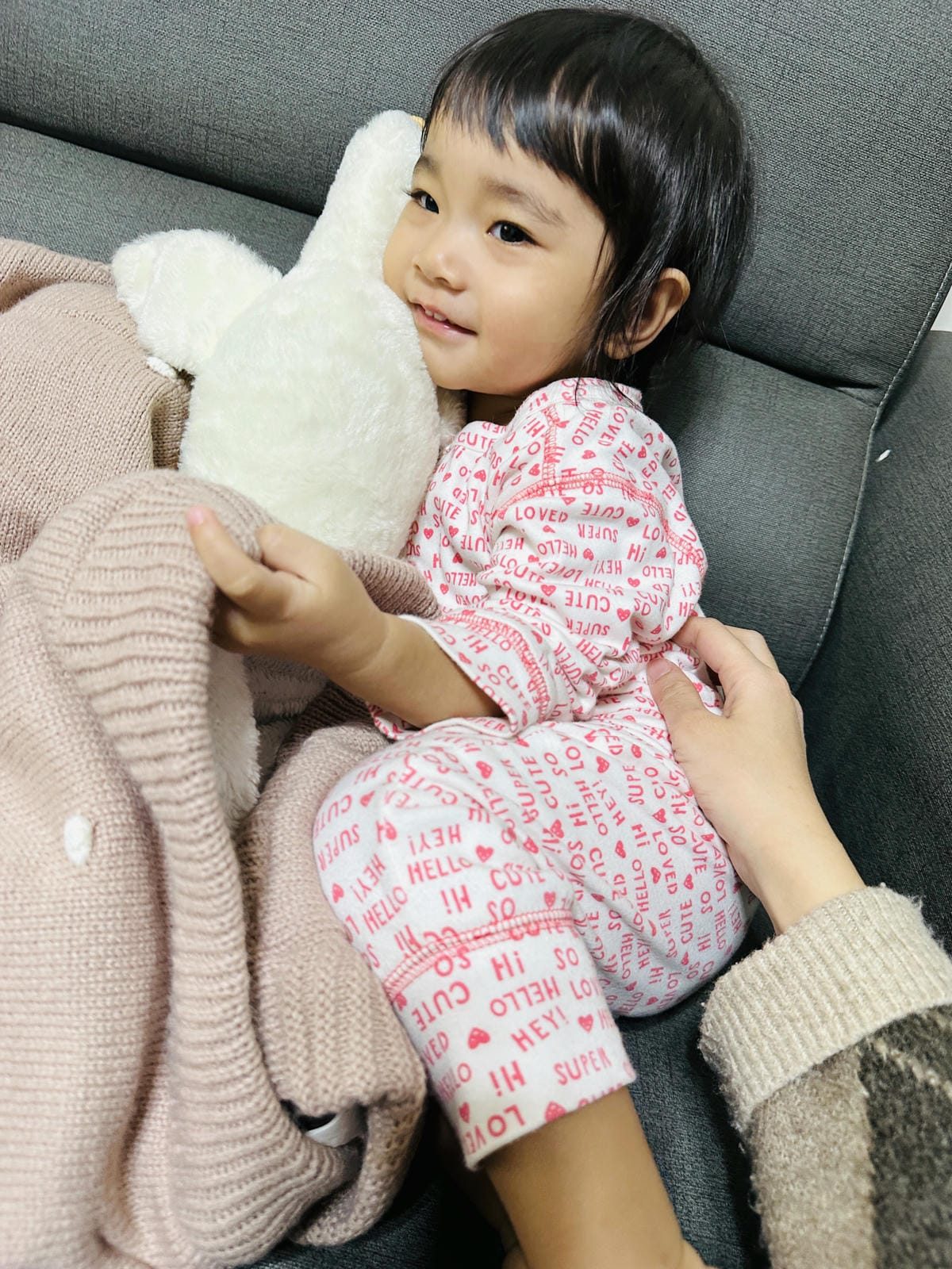 【奇哥】bimbidreams針織珊瑚絨雙面毯bimbid