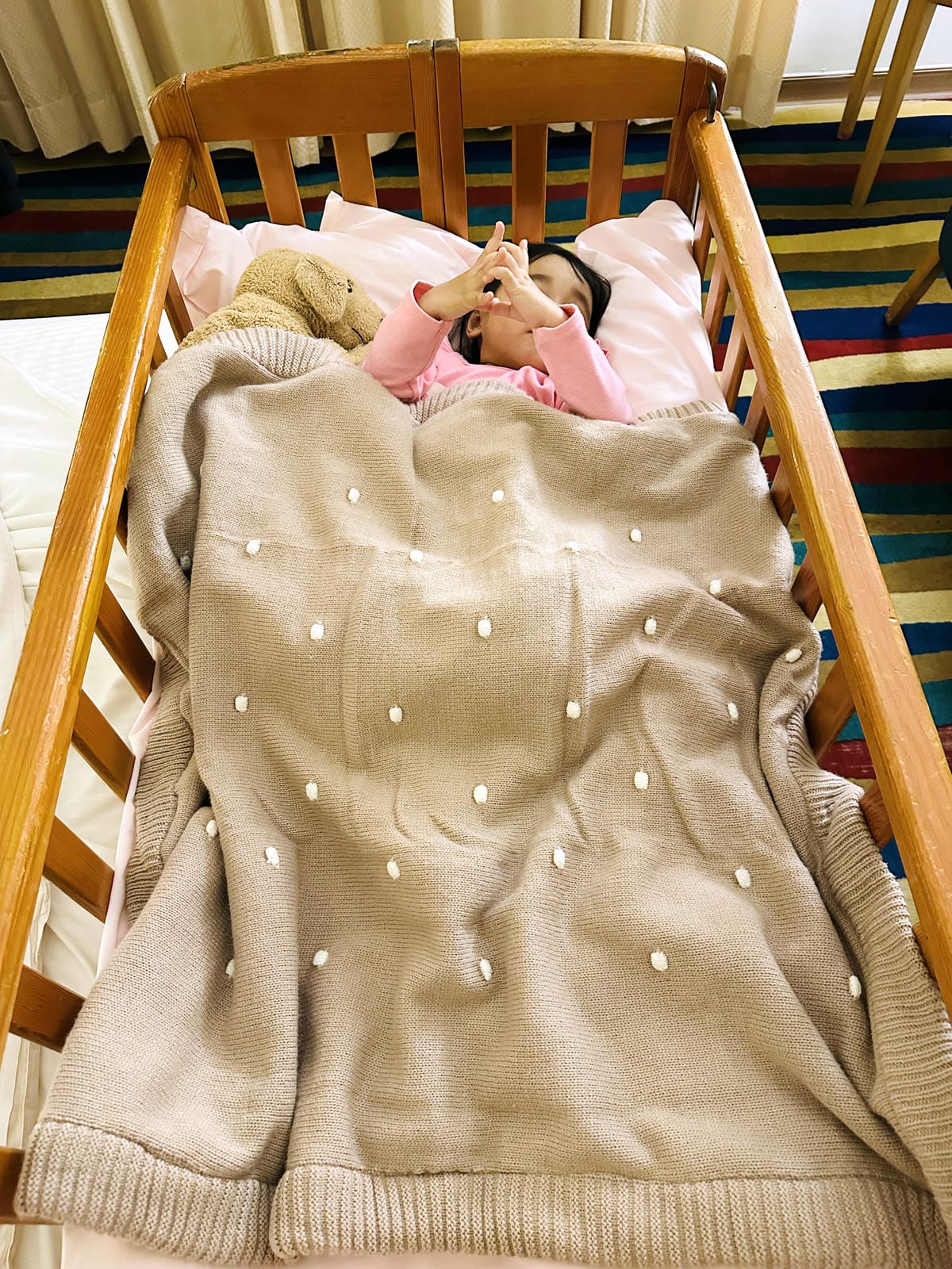 【奇哥】bimbidreams針織珊瑚絨雙面毯bimbid