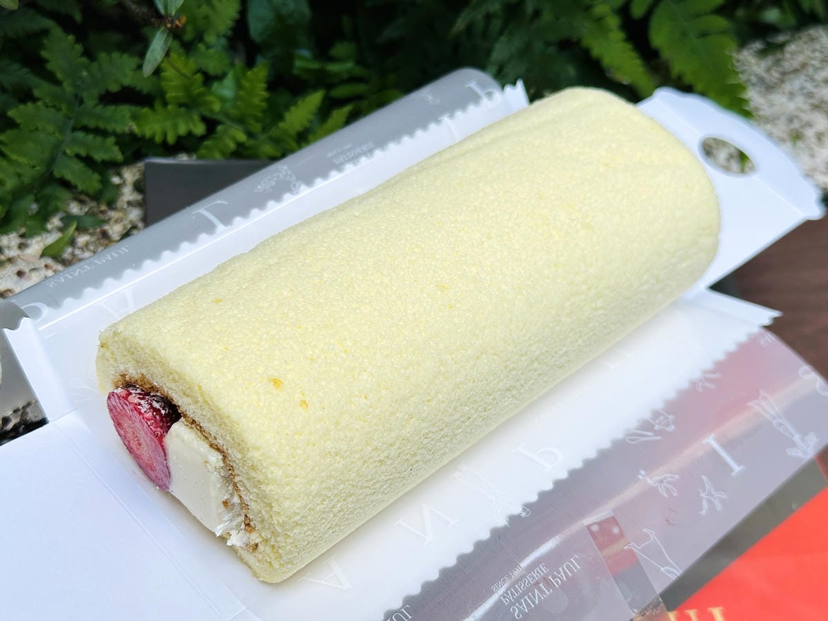 【聖保羅烘焙花園】彌月蛋糕傳遞滿滿幸福,「草莓奶凍捲」、「重