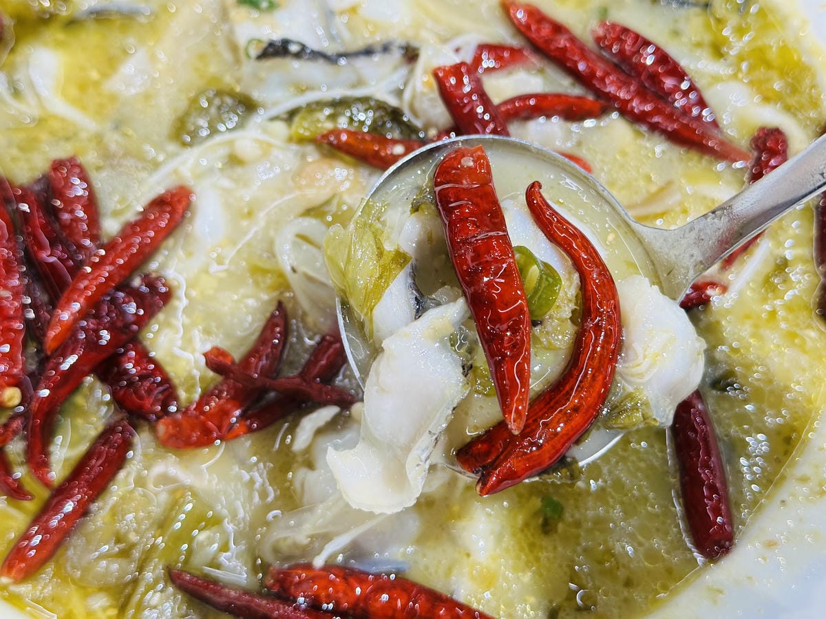 【狂一鍋酸菜魚 台北西門店】爆紅的『年輕時尚酸菜魚』,品狂一