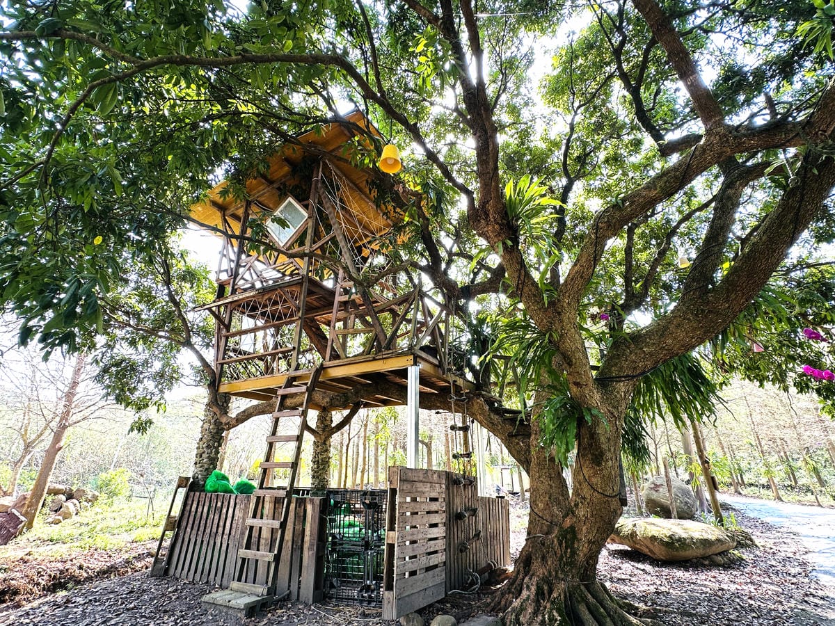 【築夢森居】嘉義親子旅行必訪!野奢豪華露營車開箱,超多元體驗