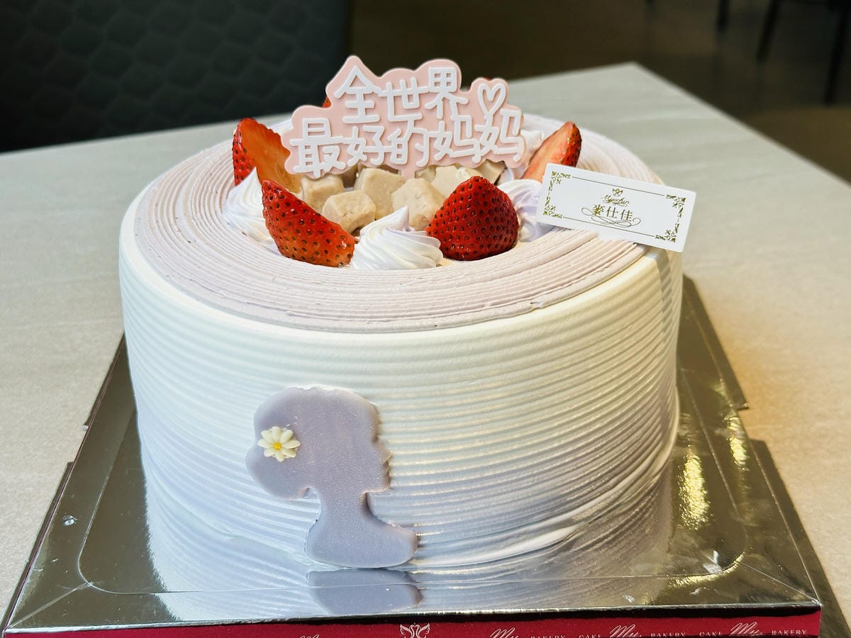 【麥仕佳烘焙】2025母親節蛋糕推薦吃得到愛的「少女心」與