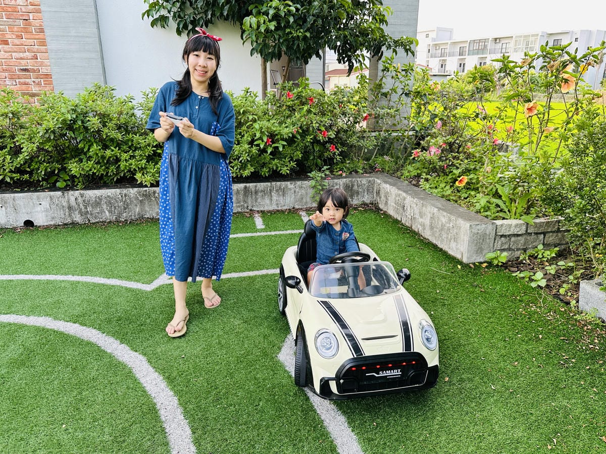 【寗夏時光】宜蘭冬山超人氣親子民宿電動車、戲水池、遊戲區一