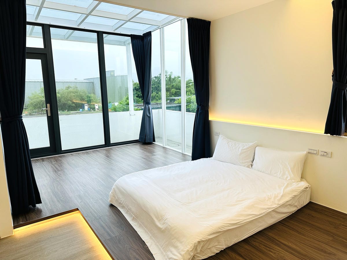 【田邊走走2館】宜蘭冬山親子包棟民宿首選!被稻田環抱的療癒空