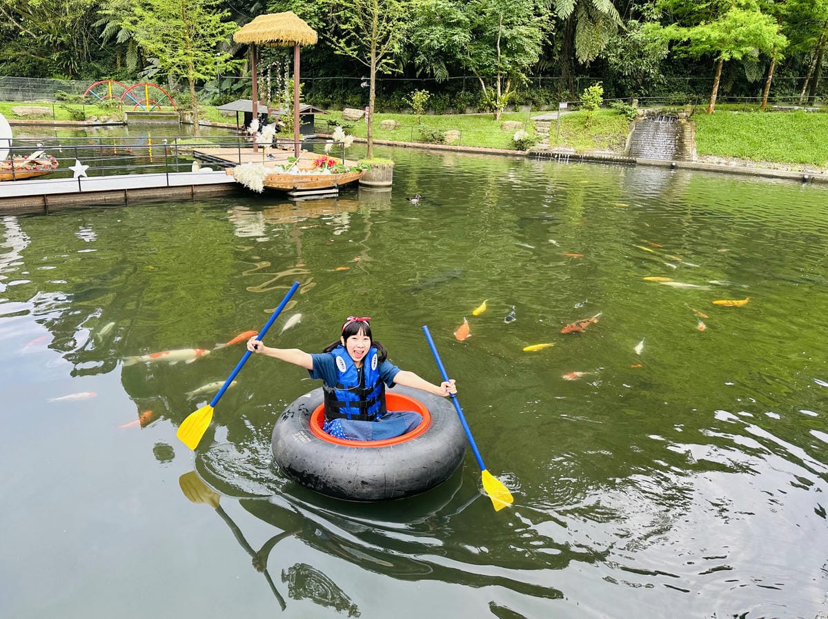 【鳳梨屋水上莊園】宜蘭員山超人氣親子景點!一泊三食住進落羽松