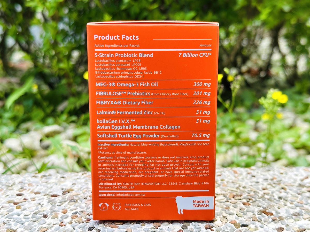 【Oh!Pet】狗狗益生菌+關節保健實測小臘腸咪咪日常補