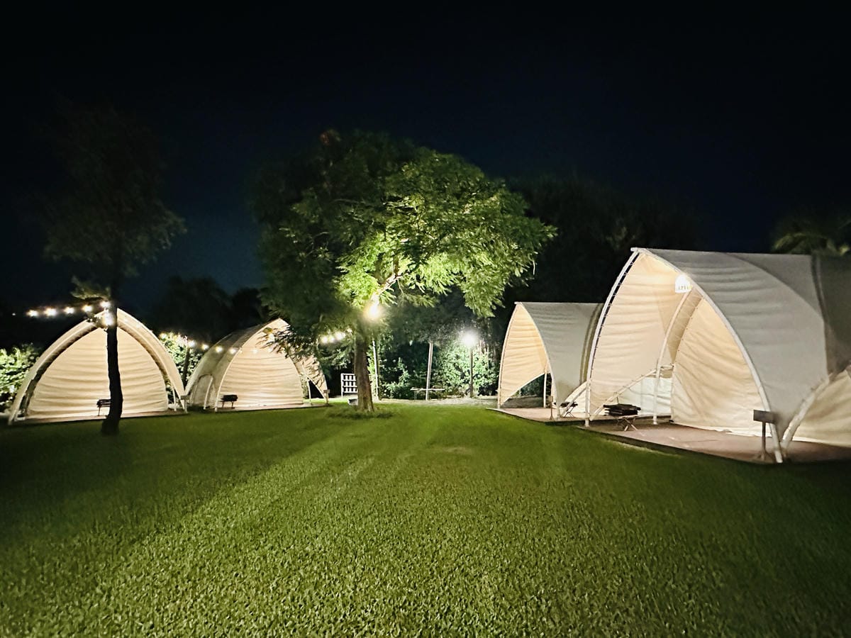 【哈比雪兒露營區】彰化懶人露營一泊三食免裝備,親子帳棚住宿