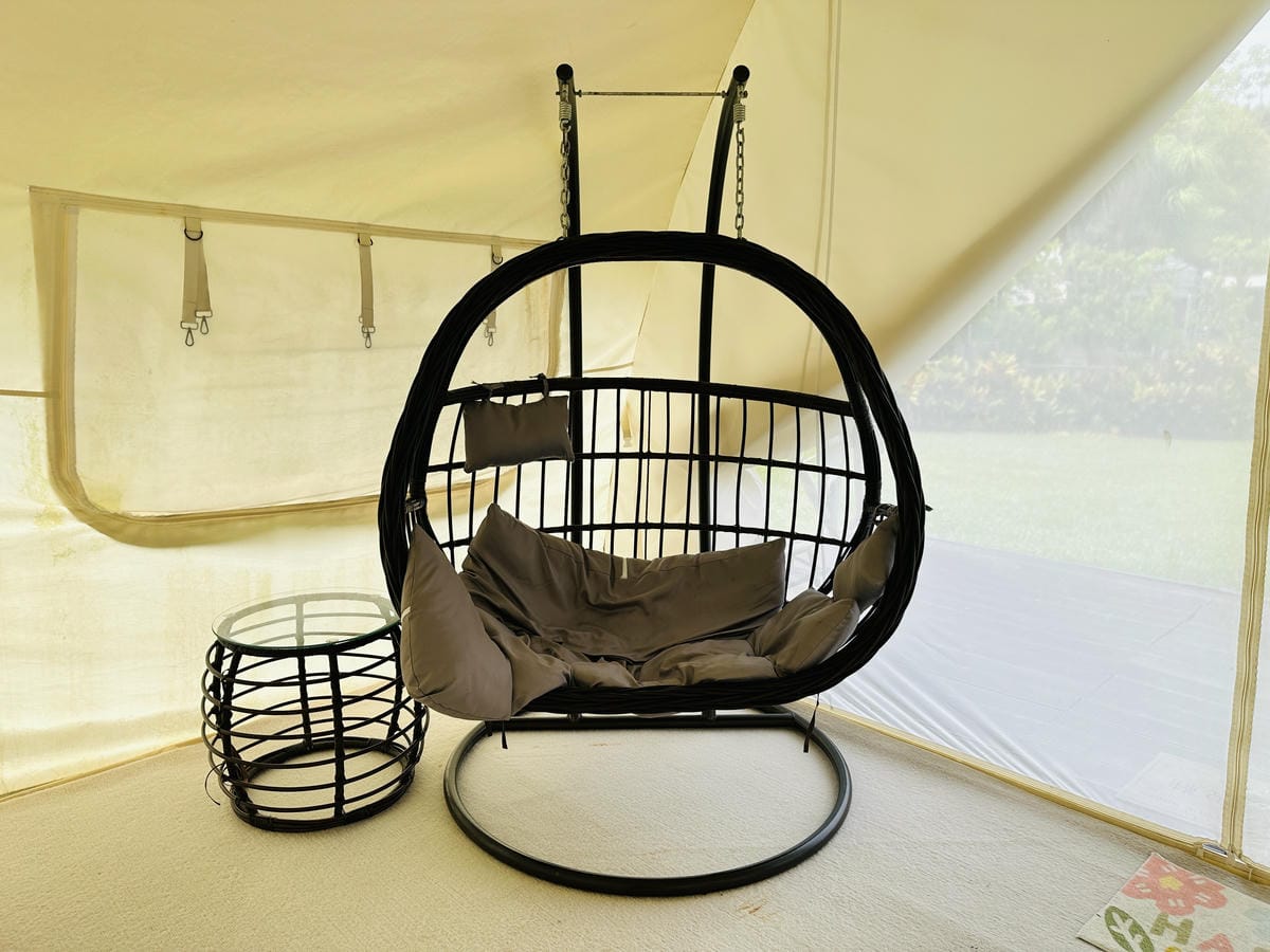 【哈比雪兒露營區】彰化懶人露營一泊三食免裝備,親子帳棚住宿