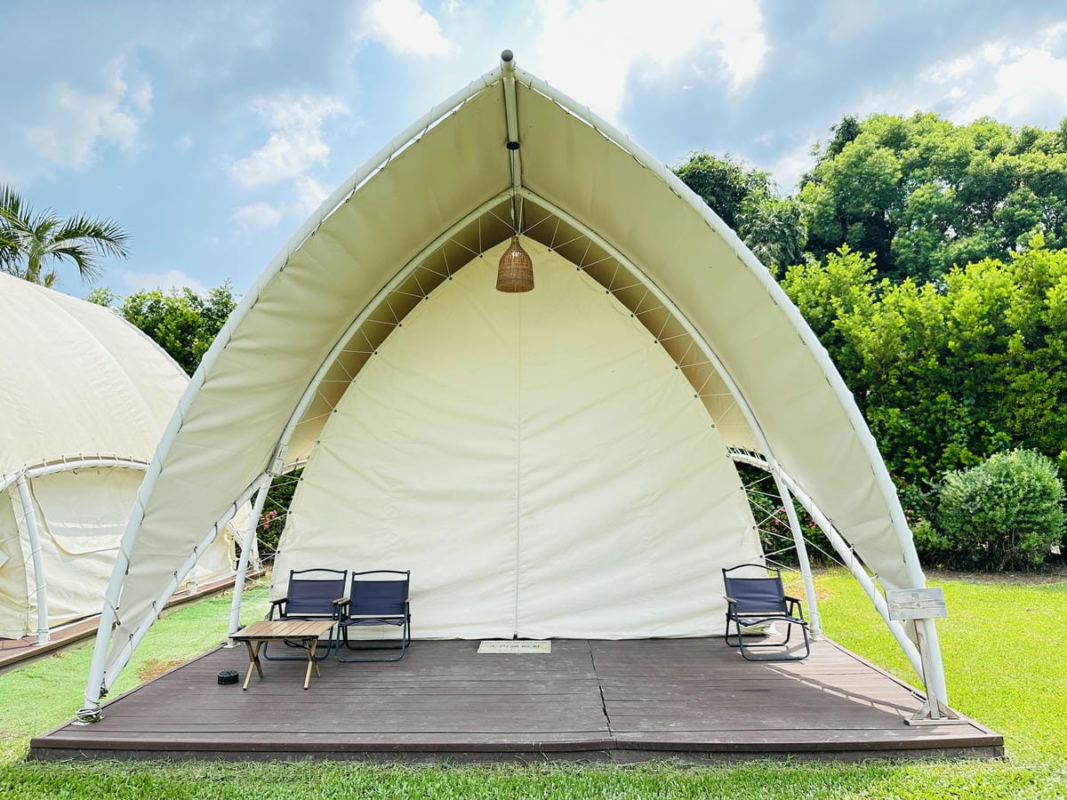 【哈比雪兒露營區】彰化懶人露營一泊三食免裝備,親子帳棚住宿