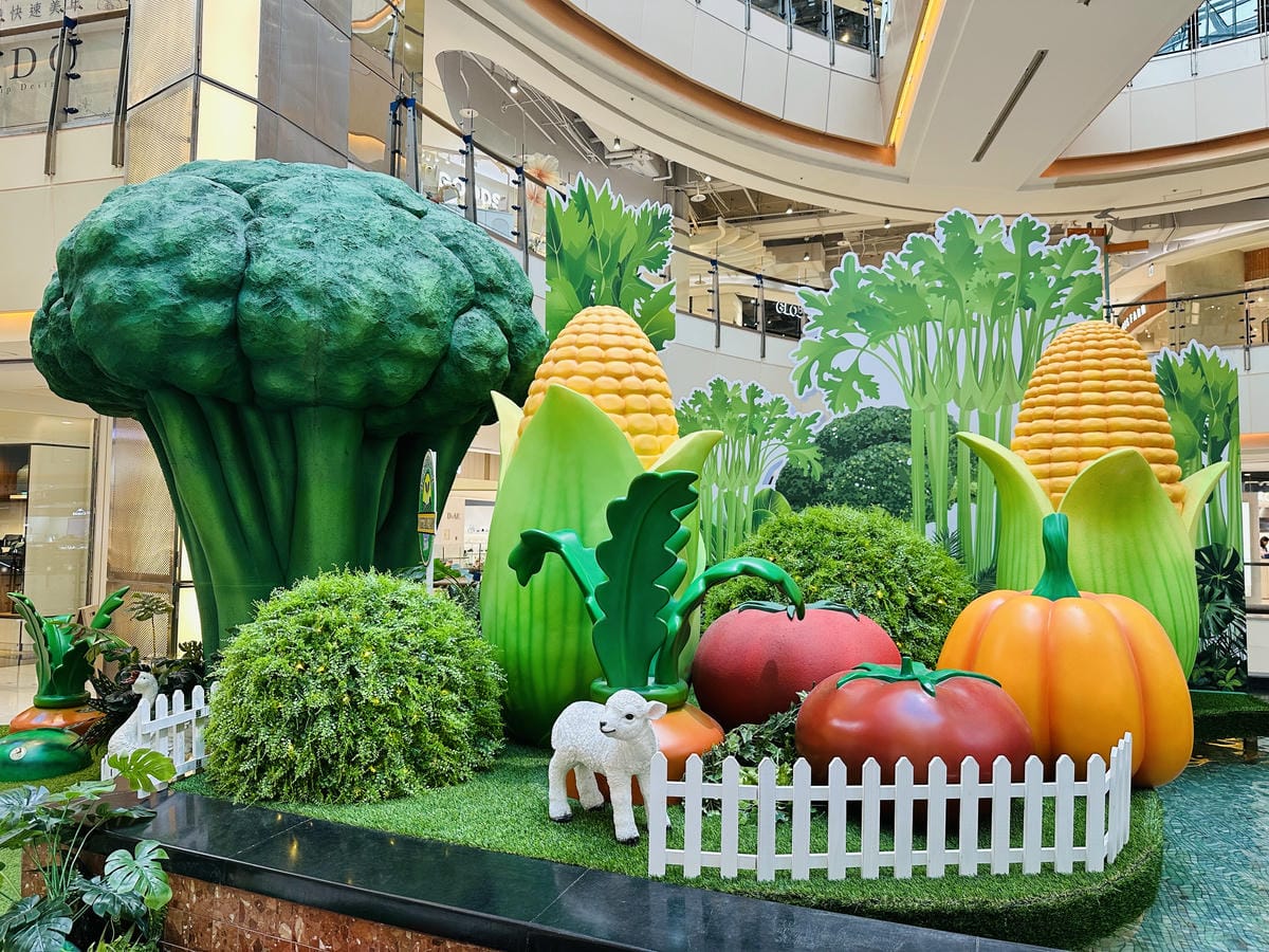 您的驚喜已送達!桃園大江購物中心改裝開箱:隨處有驚喜裝置藝術