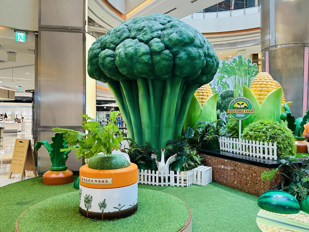 您的驚喜已送達!桃園大江購物中心改裝開箱:隨處有驚喜裝置藝術