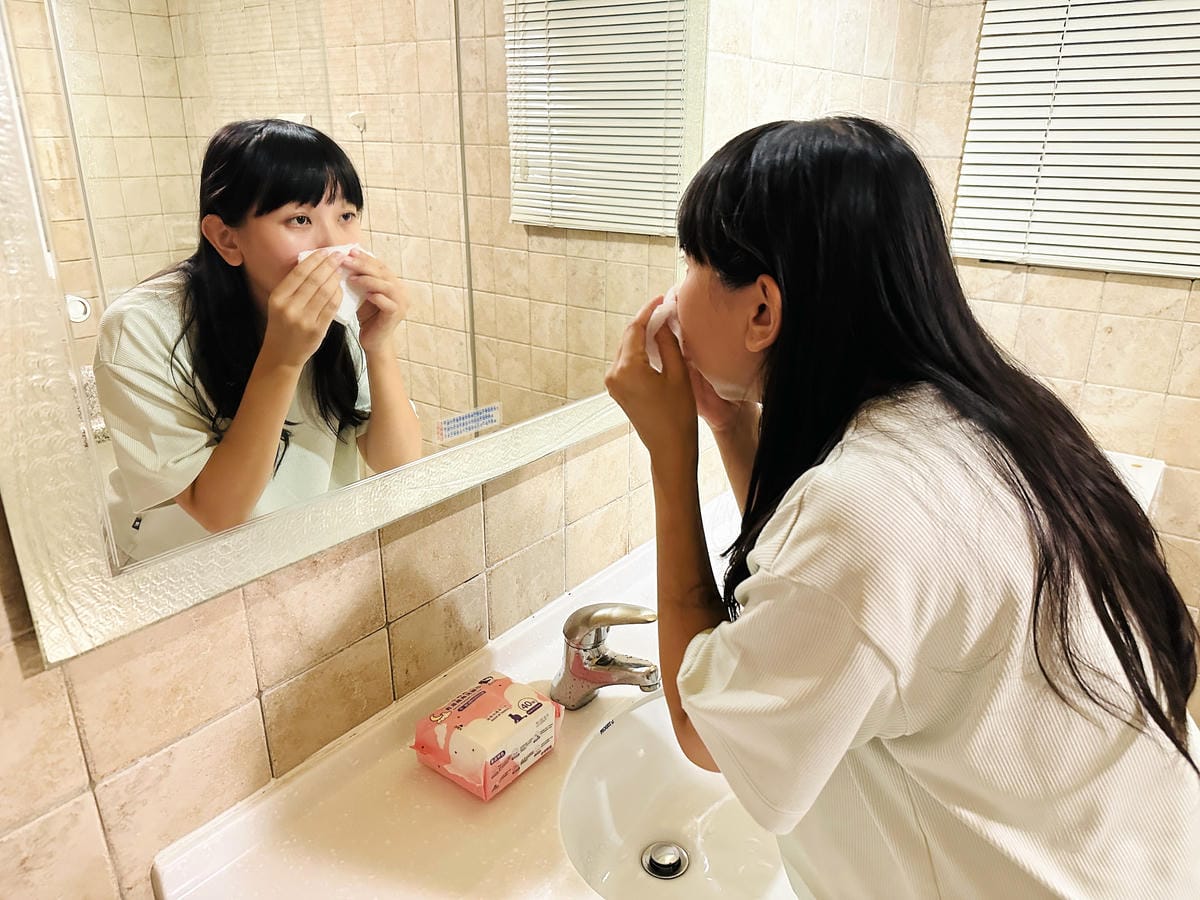 【小月光乾濕兩用洗臉巾】外出旅行、親子日常的好幫手乾濕兩用