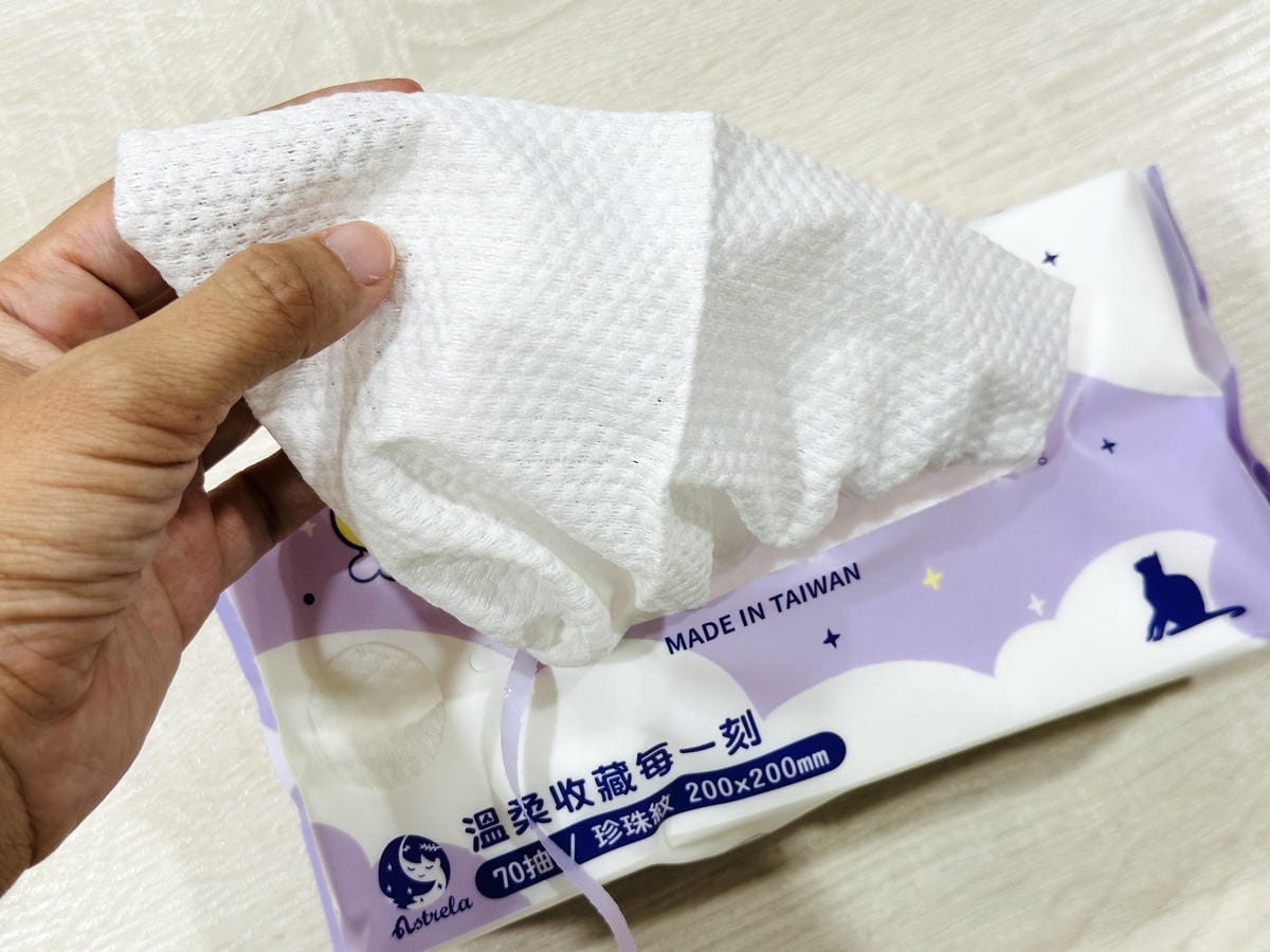 【小月光乾濕兩用洗臉巾】外出旅行、親子日常的好幫手乾濕兩用