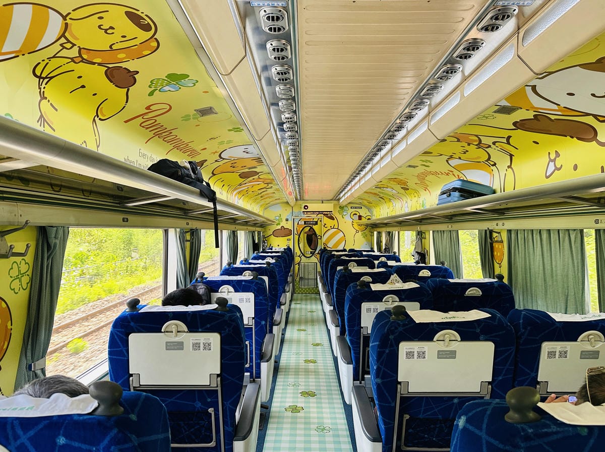 【環島之星萌旅號】三麗鷗主題列車一日環島親子同樂、拍照打卡