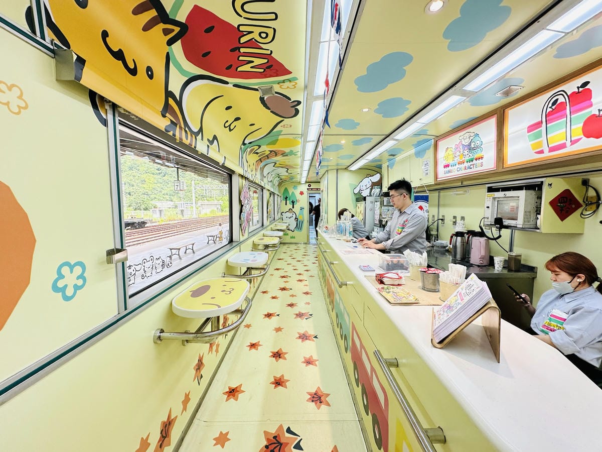 【環島之星萌旅號】三麗鷗主題列車一日環島親子同樂、拍照打卡