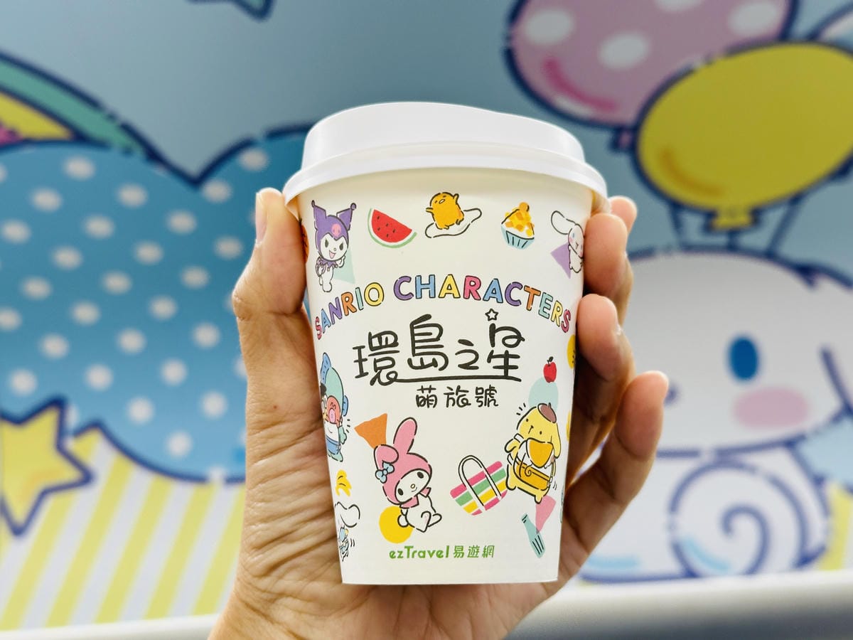 【環島之星萌旅號】三麗鷗主題列車一日環島親子同樂、拍照打卡