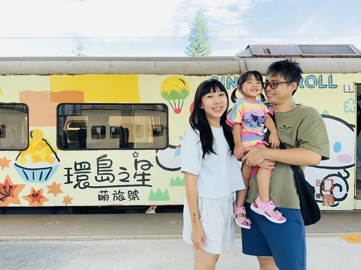 【環島之星萌旅號】三麗鷗主題列車一日環島親子同樂、拍照打卡