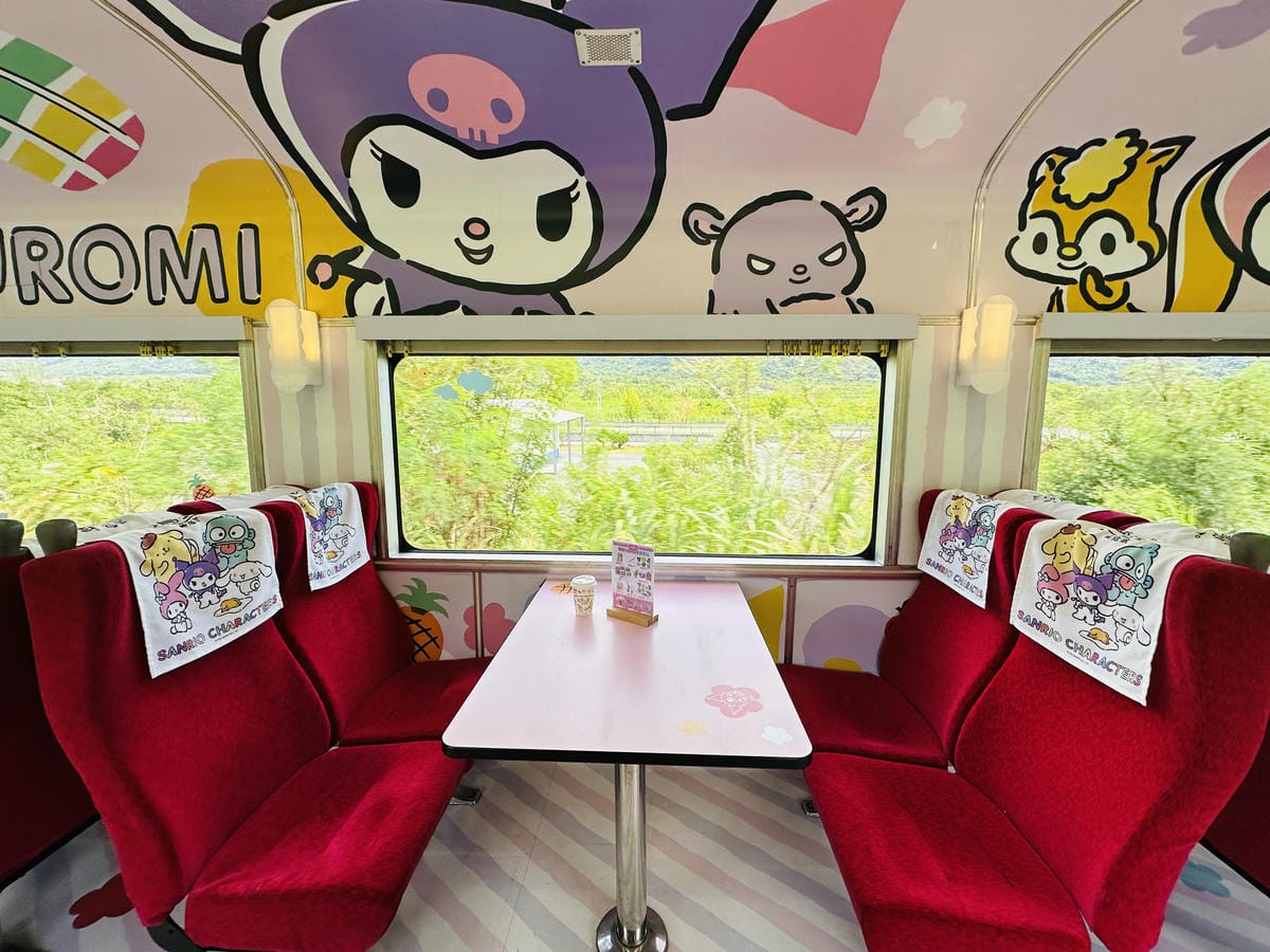 【環島之星萌旅號】三麗鷗主題列車一日環島親子同樂、拍照打卡