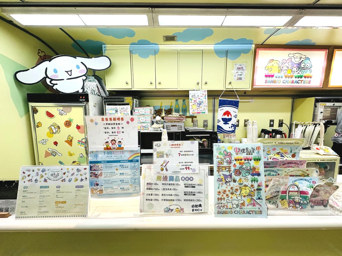 【環島之星萌旅號】三麗鷗主題列車一日環島親子同樂、拍照打卡